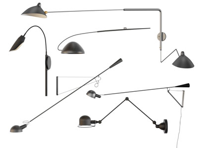 现代金属灯罩壁灯