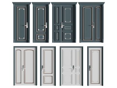 美式平开门子母门