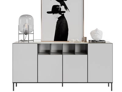 新中式玄关柜边柜