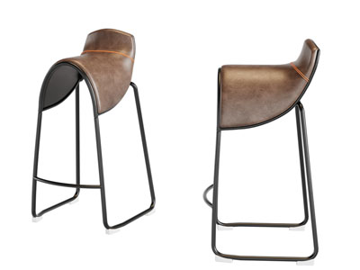 后现代铁艺吧椅