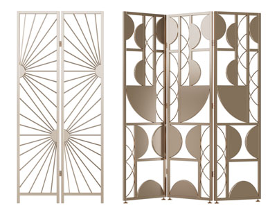 现代轻奢屏风