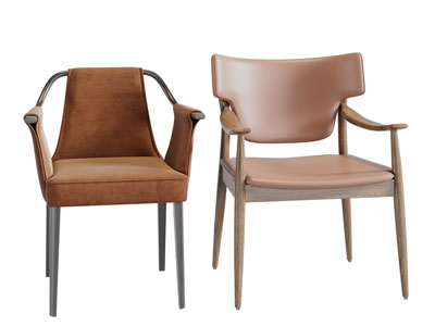 新中式休闲椅子