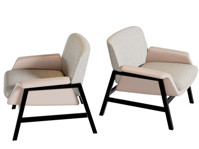 新中式休闲椅子