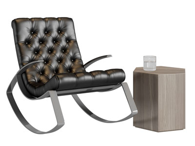 现代休闲椅子摇椅