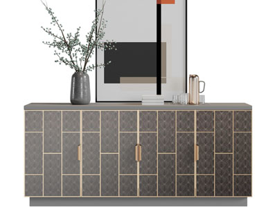 新中式玄关柜边柜