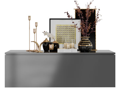 新中式陶瓷器皿摆件组合