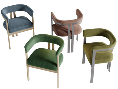 现代轻奢休闲椅子