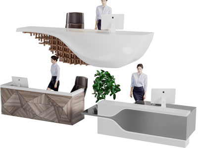 现代前台接待台