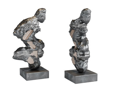 现代抽象人物雕塑雕刻摆件