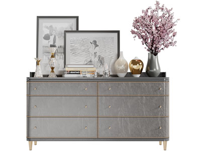 现代玄关柜边柜