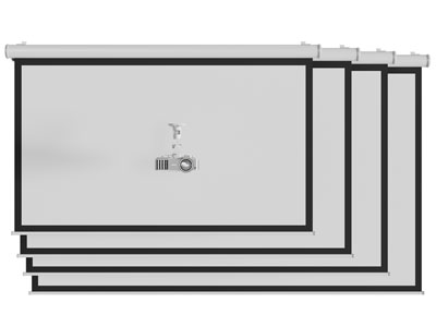 现代投影幕布投影仪3d模型 现代投影幕布投影仪