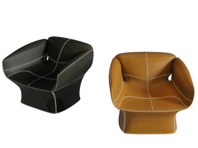 后现代单人沙发3d模型 后现代单人沙发