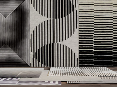 现代长方形地毯3d模型 现代长方形地毯