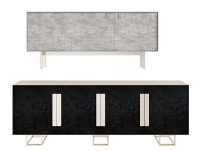 新中式长方形电视柜