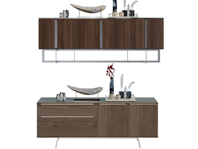 现代实木电视柜