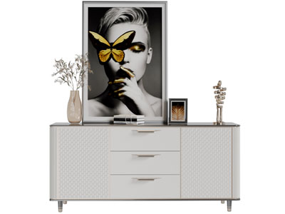 现代轻奢玄关柜边柜