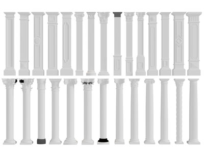 欧式罗马方形柱子