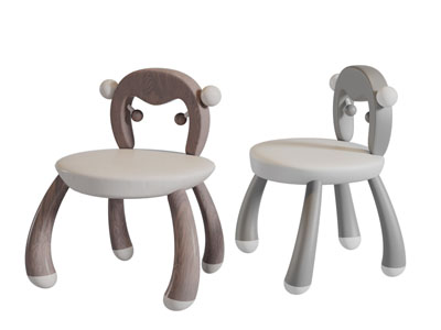 现代儿童卡通椅子