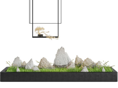 新中式景观园艺小品