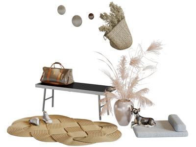 新中式换鞋凳子