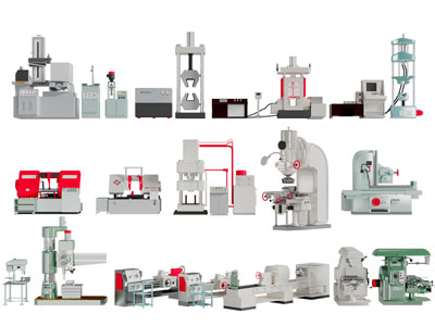 现代机床工业设备3d模型 现代机床工业设备