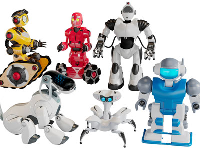 现代智能机器人机器狗