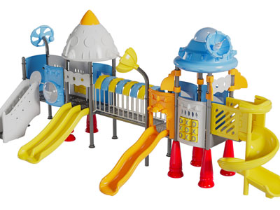 现代儿童大型滑滑梯游乐设备3d模型 现代儿童大型滑滑梯游乐设备