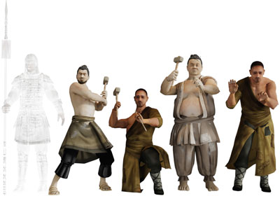 中国卡通动漫影视游戏角色