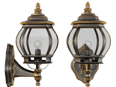 工业风铜制壁灯