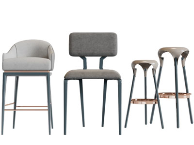 现代休闲椅子凳子