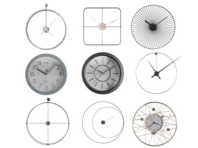 现代创意钟表挂件