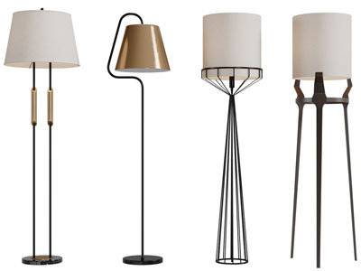 现代落地灯