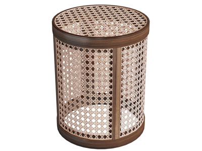 新中式藤编凳子