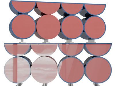 后现代创意玄关柜边柜