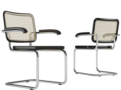 现代镂空靠背的办公椅子