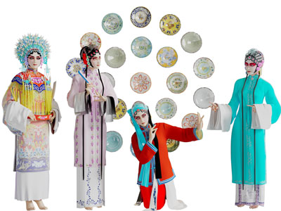 中国戏曲人物