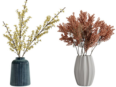 新中式陶瓷花瓶花卉