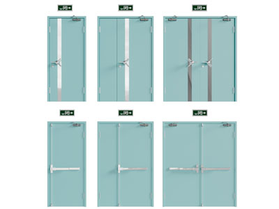 现代金属楼梯防火门消防门安全门