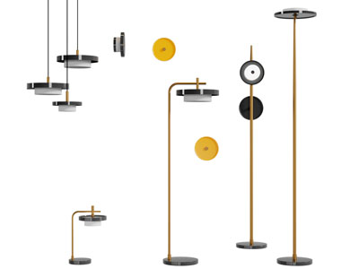 现代轻奢落地灯吊灯台灯