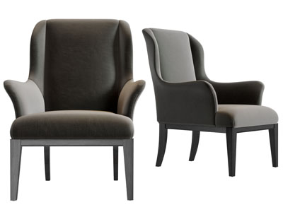 现代布艺休闲椅子