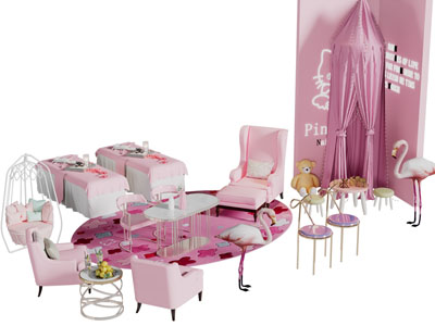 现代轻奢美容按摩床