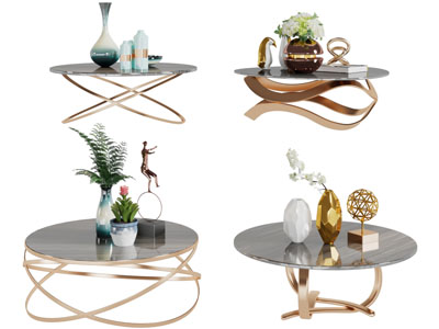 现代轻奢茶几