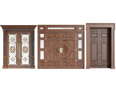欧式实木大门