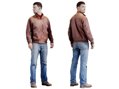 往后看的男人人物