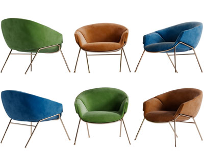 现代轻奢休闲椅子