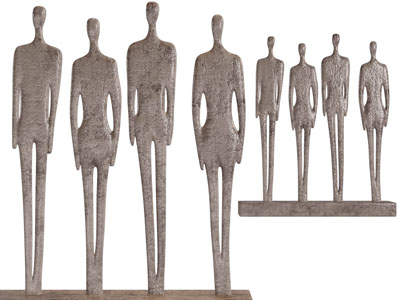 现代抽象人物雕塑摆件