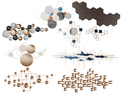 新中式墙饰挂件