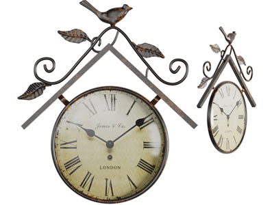 美式钟表挂件3d模型 美式钟表挂件