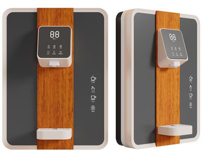 现代悬挂式净水器饮水机厨房电器