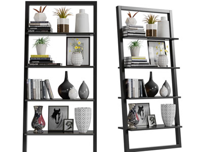 现代置物装饰架